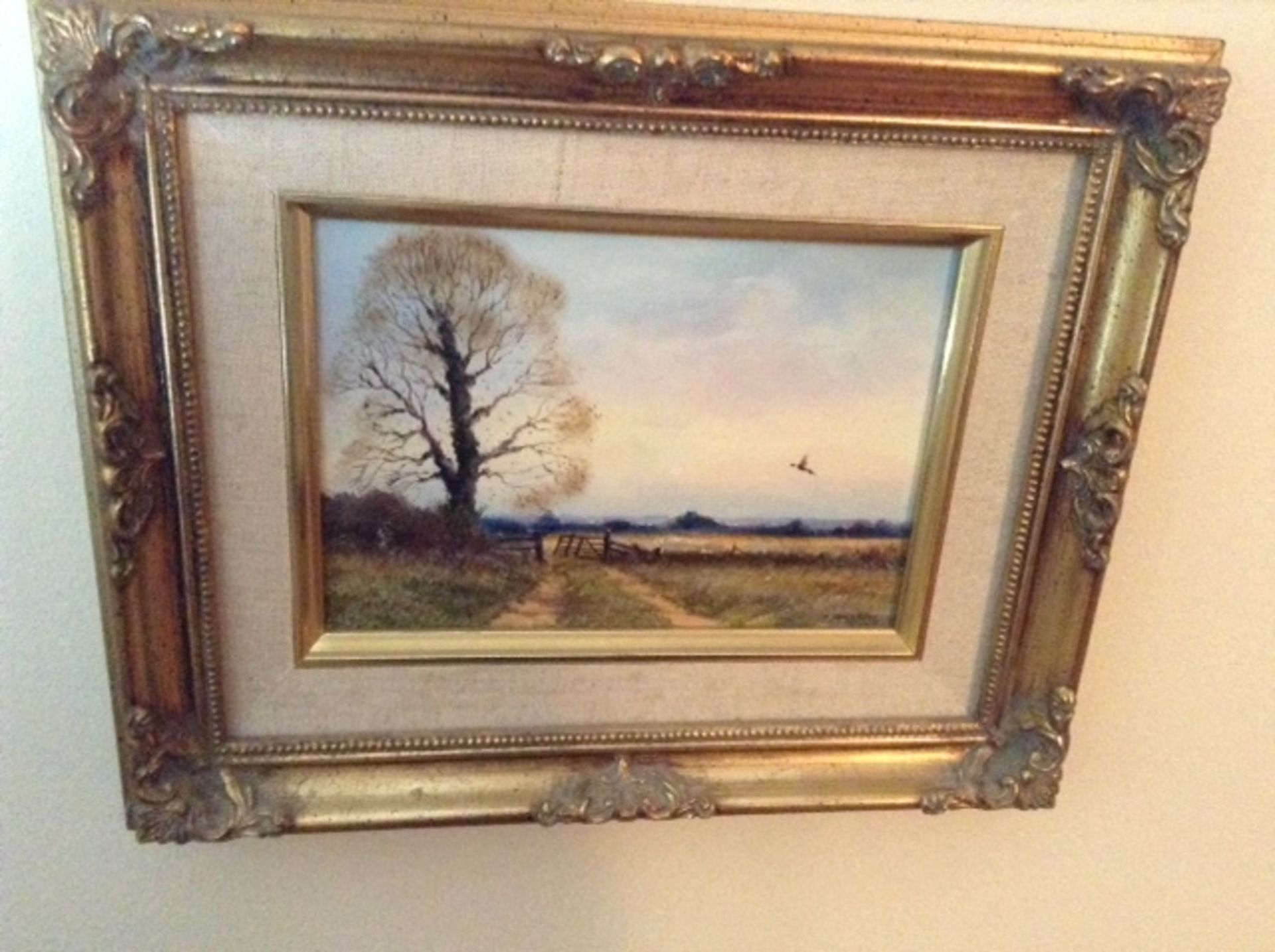 Pair oil paintings signed James Allen. - Image 2 of 5