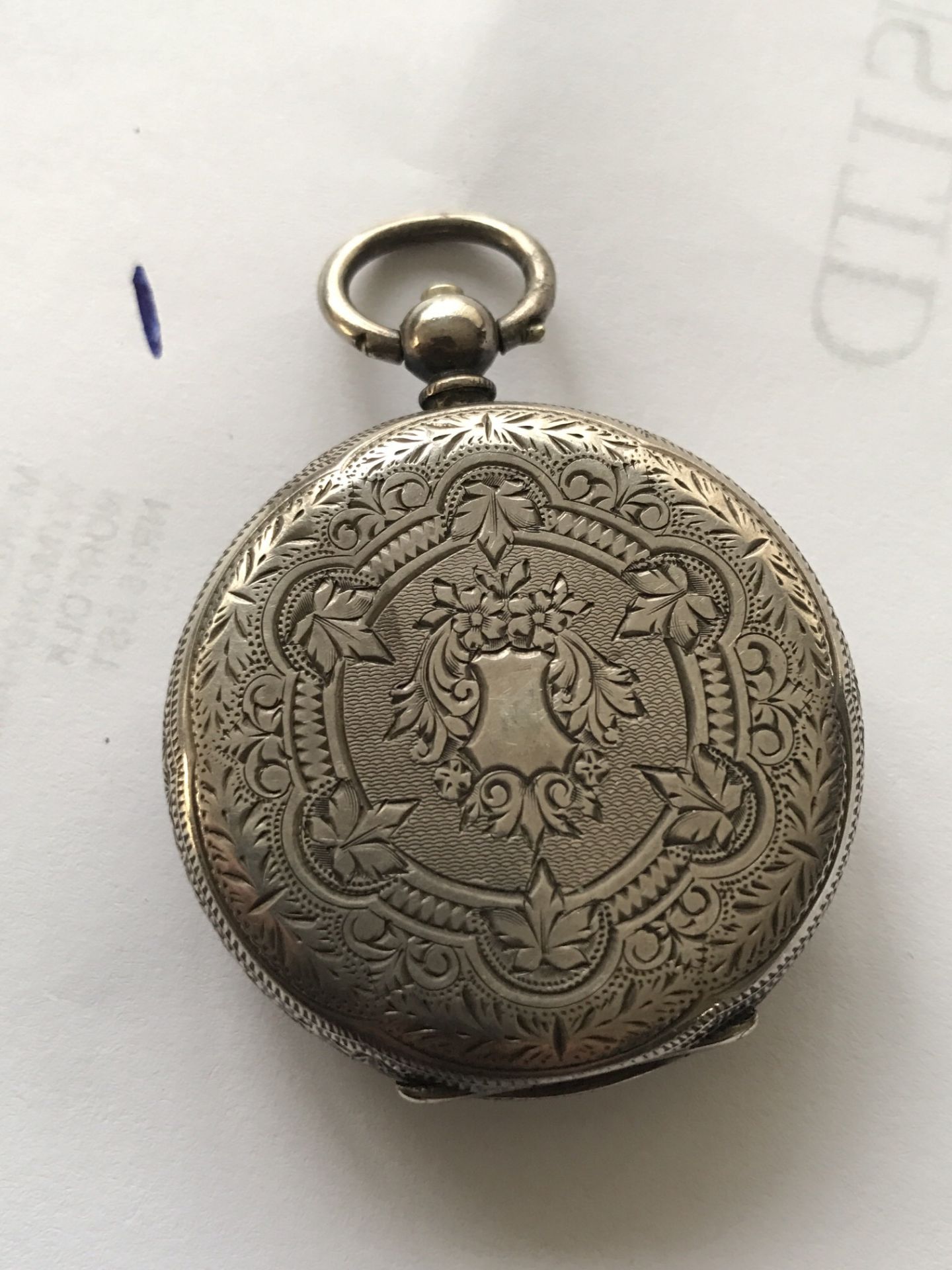 CONTINENTAL SILVER CASED POCKET WATCH - Bild 2 aus 3