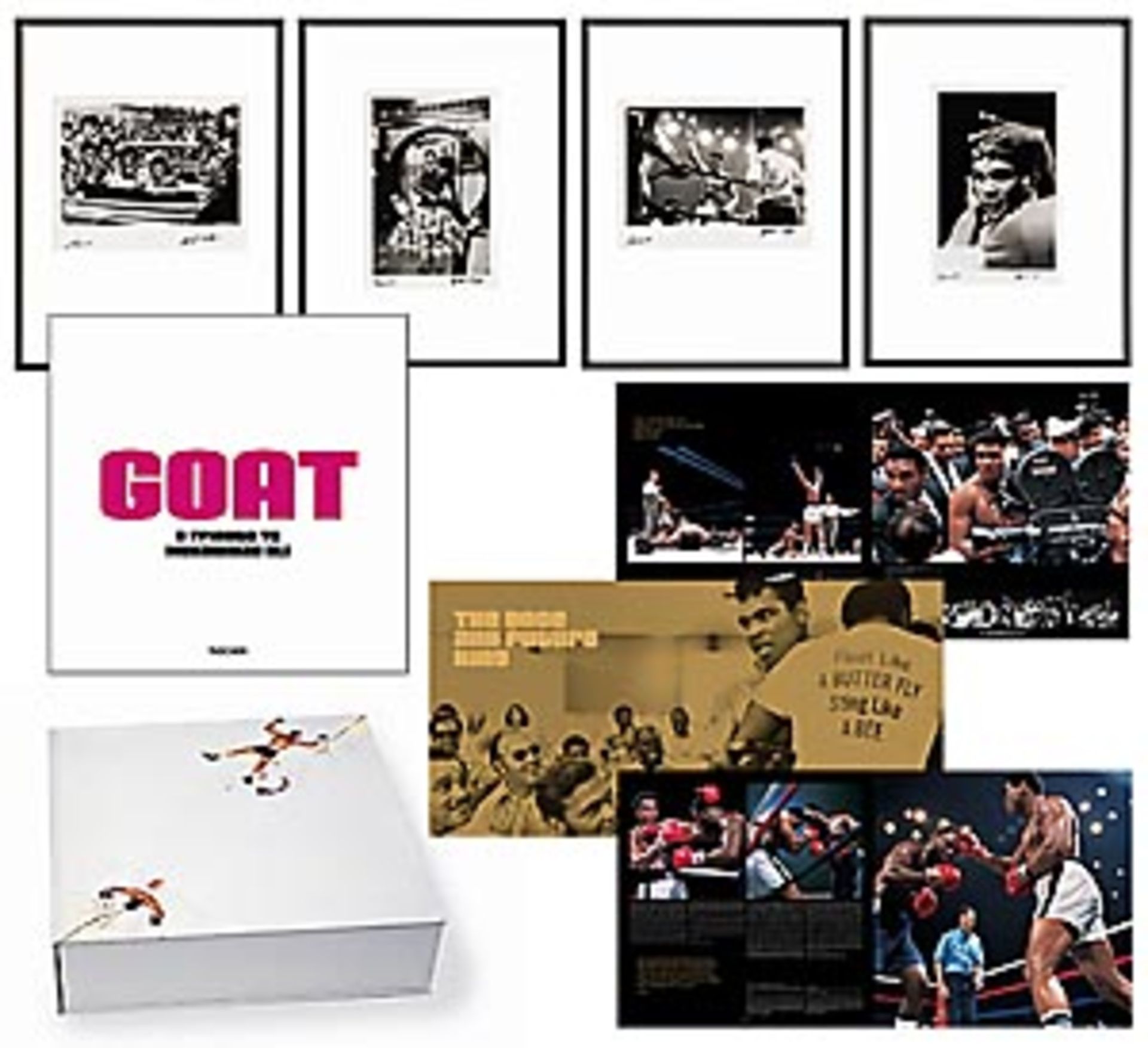 Signed Mohammed Ali Goat book by Taschen