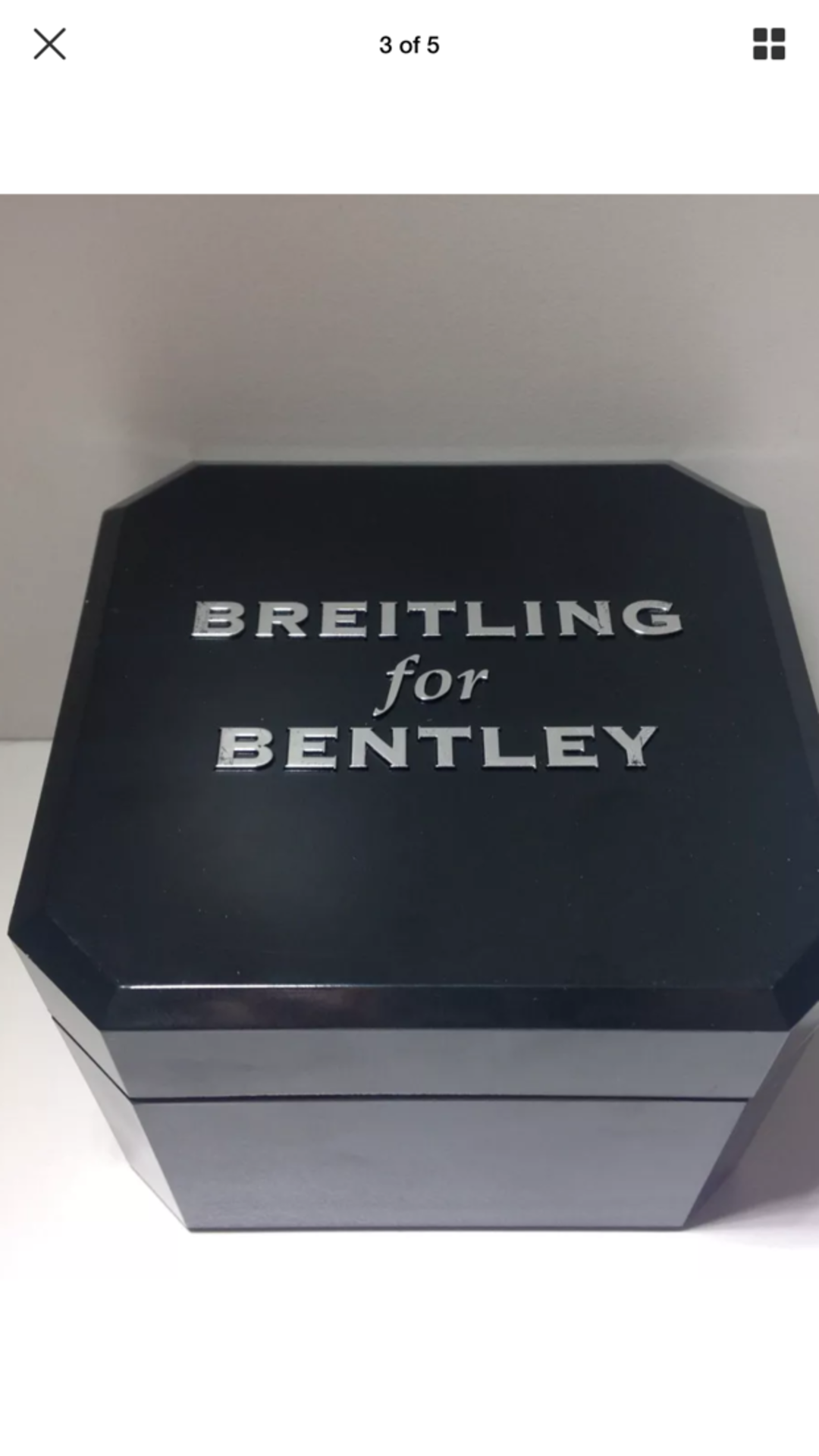 BREITLING FOR BENTLEY DIAMOND SET WATCH + BOX - Image 2 of 19