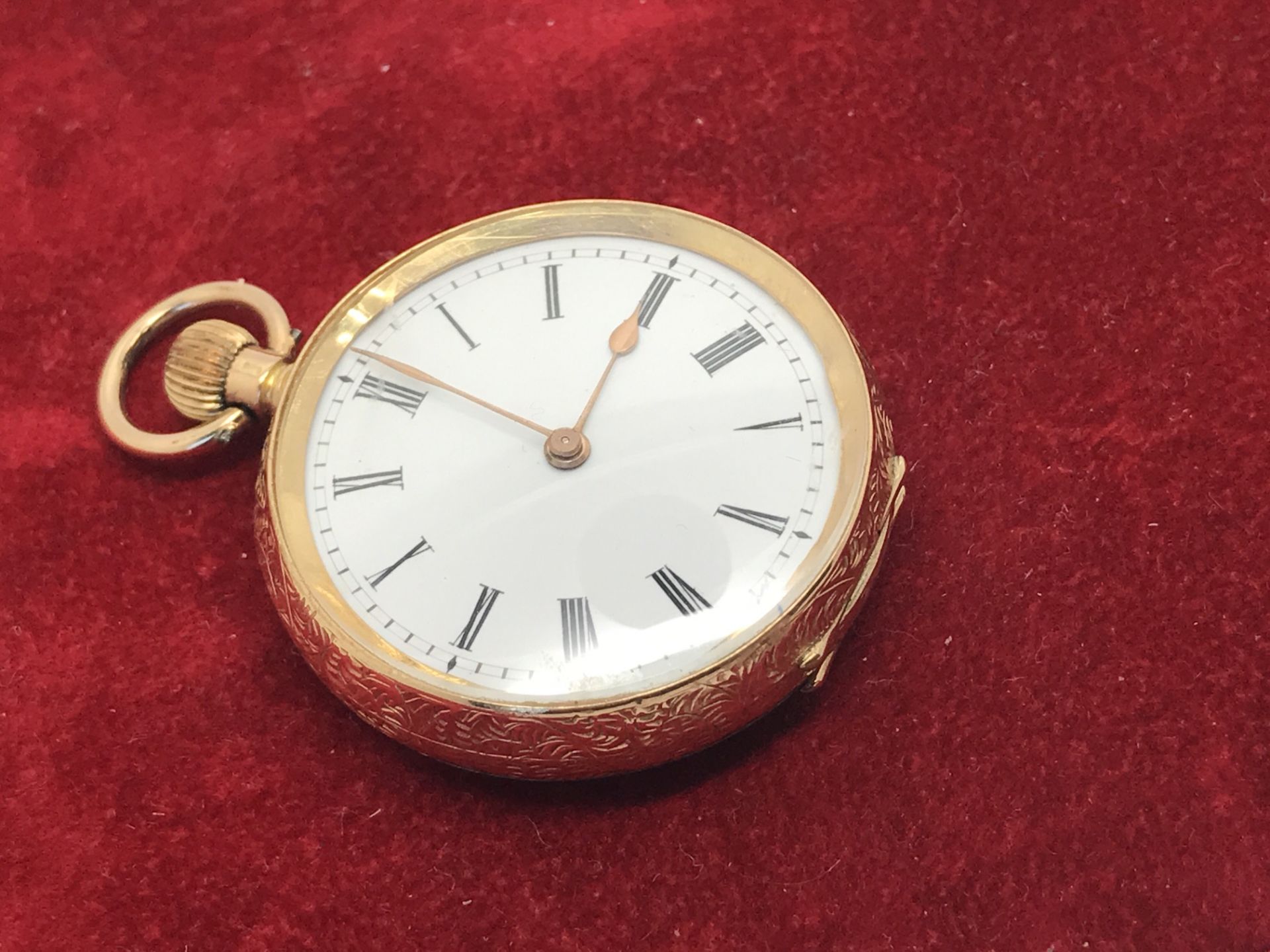 14k GOLD POCKET WATCH