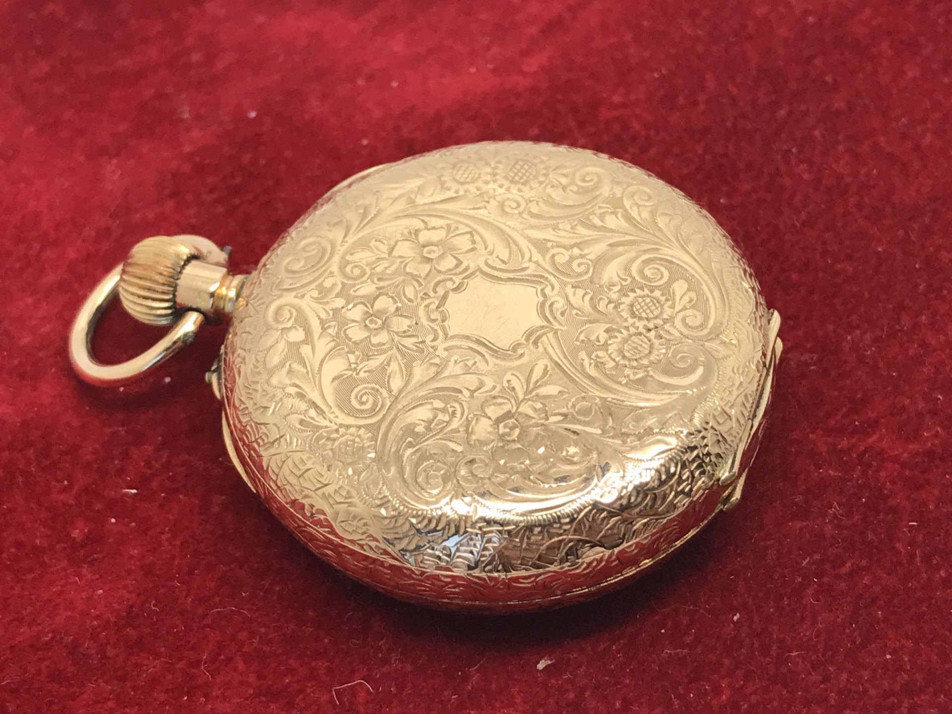 14k GOLD POCKET WATCH - Image 2 of 3