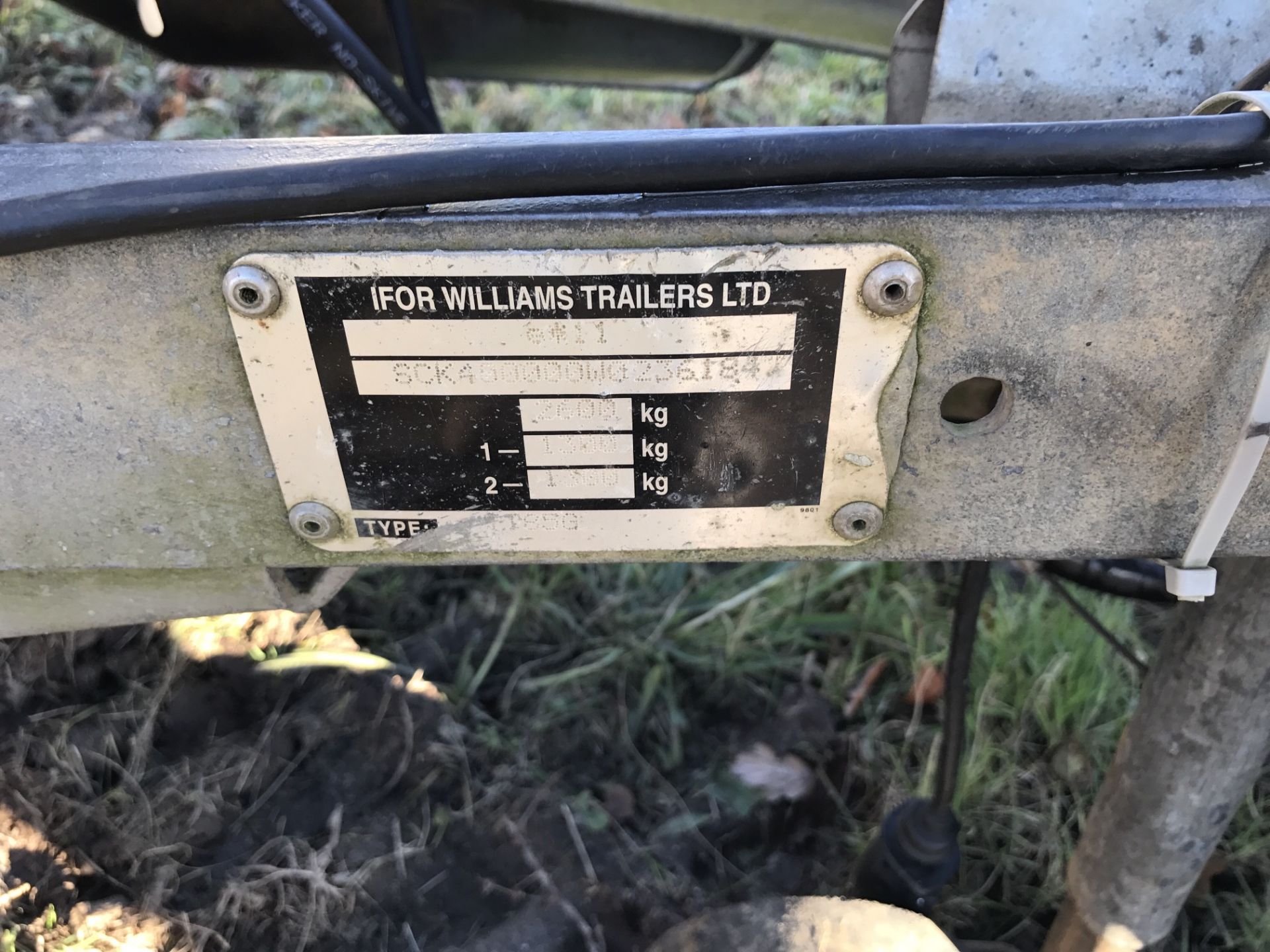 IFOR WILLIAMS ELECTRIC TIPPER TRAILER - NO VAT - 8ft x 5ft - Image 6 of 8