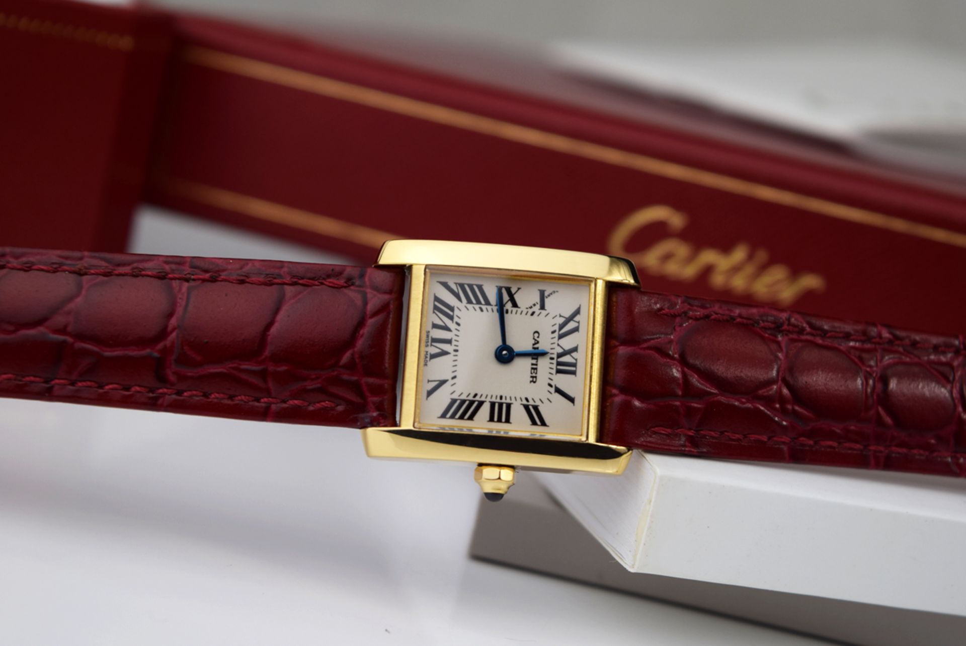 CARTIER - Tank Francaise 18k Gold (2385) - Image 7 of 12