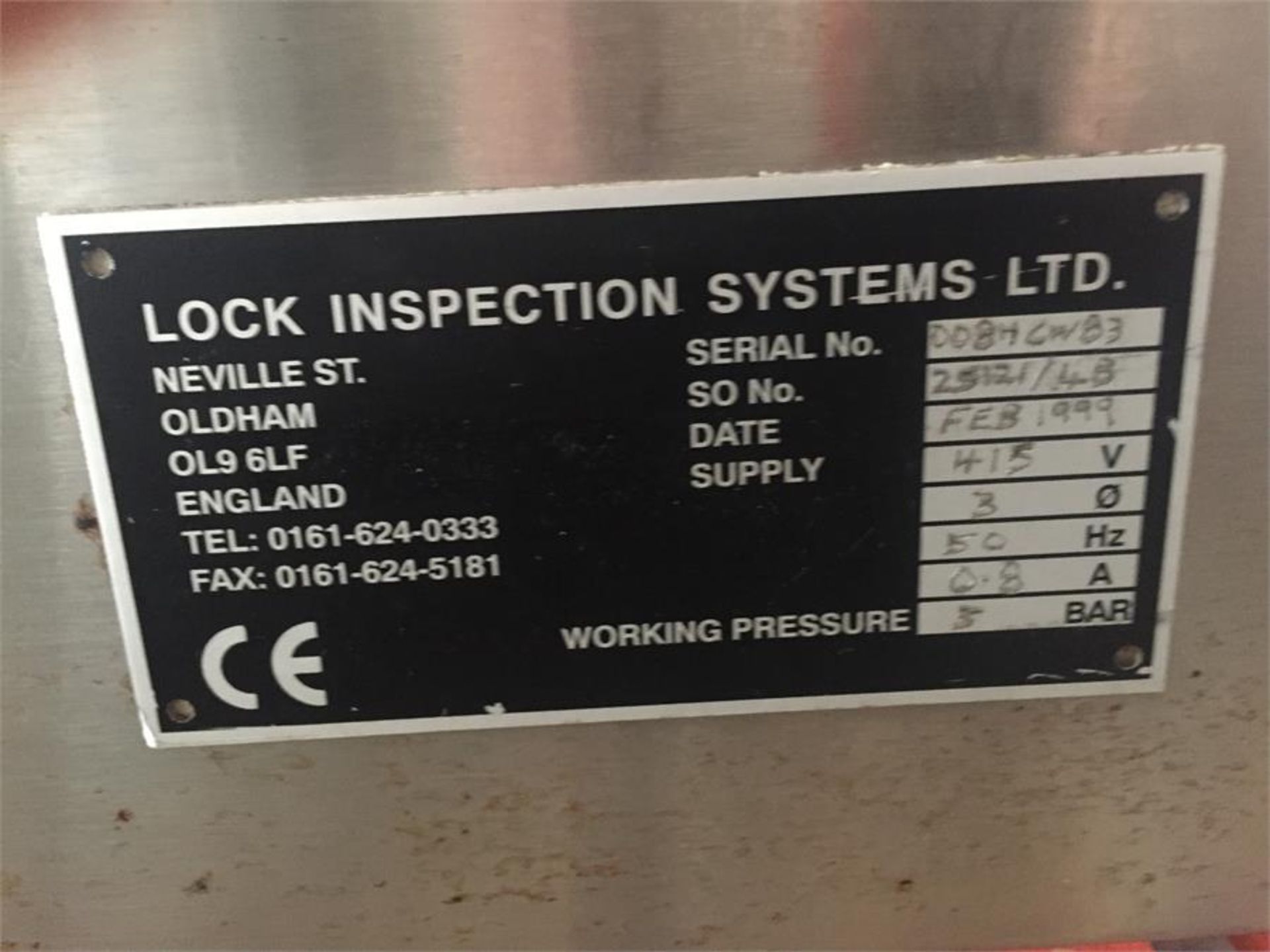 LOCK CHECKWEIGHER - Image 8 of 8