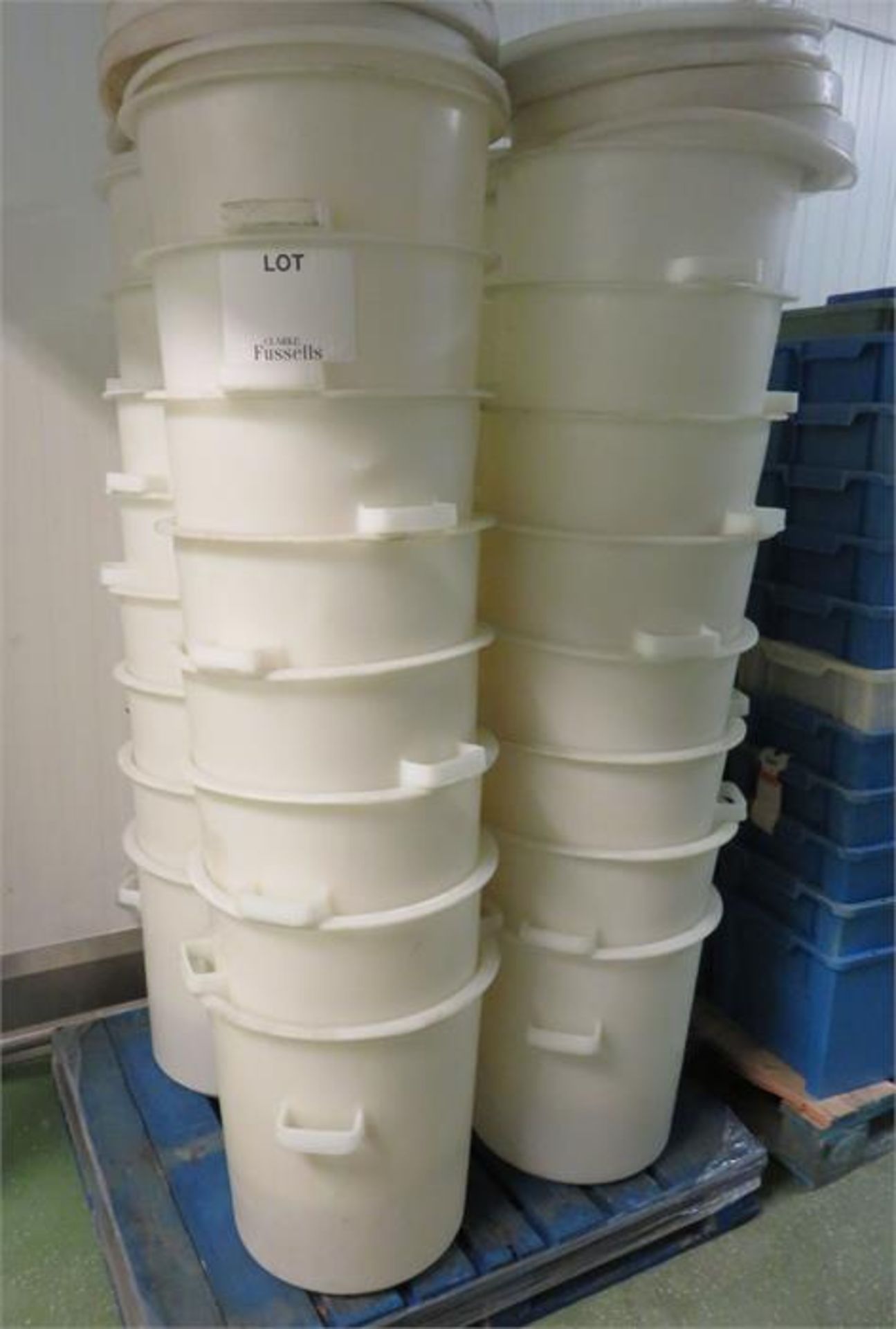 ASSORTED PLASTIC TUBS