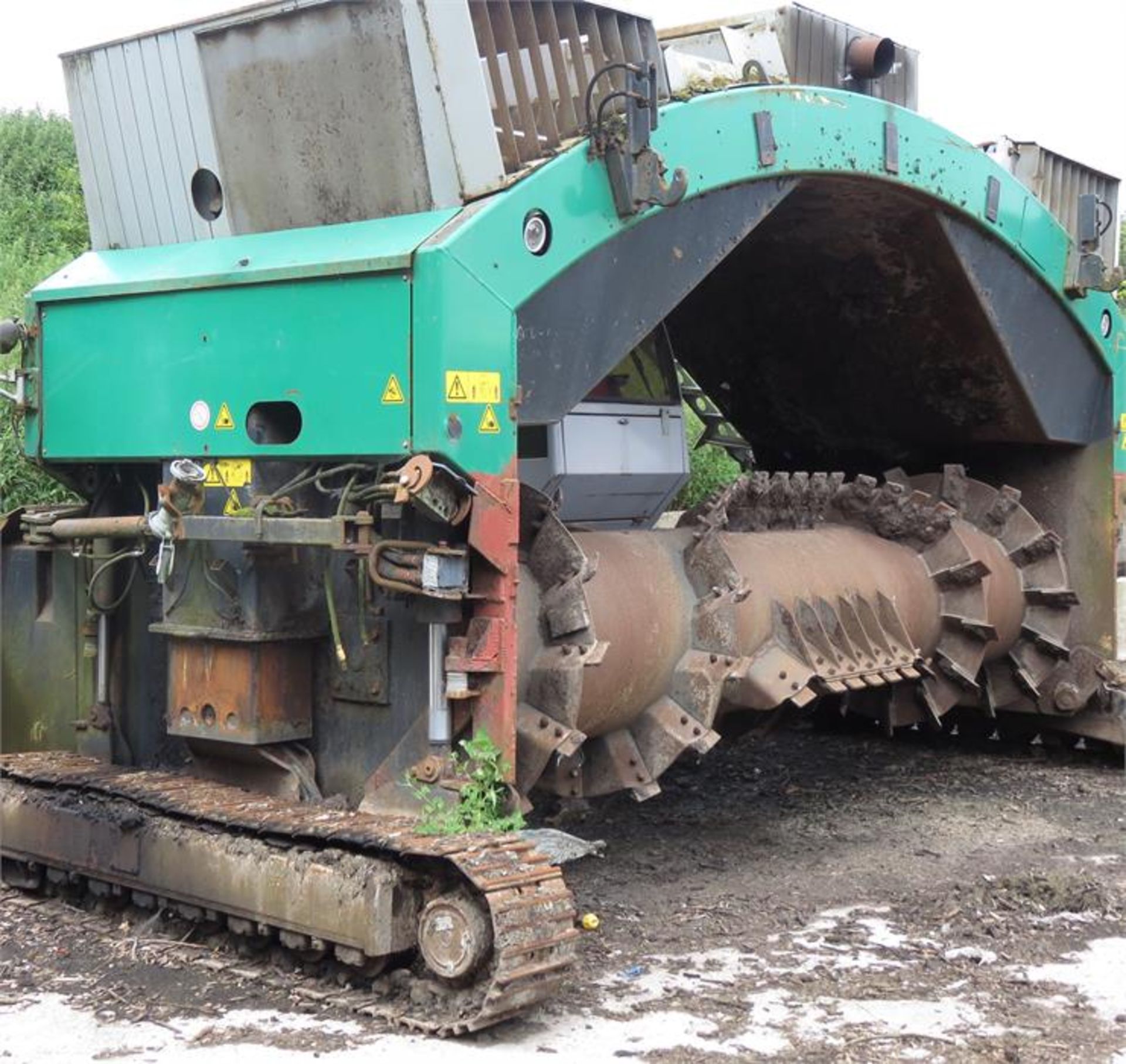 COMPOST TURNING MACHINE