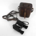 A pair of Dixey & Son field glasses, in original case,