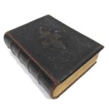 A Victorian family bible, and other books (box)
