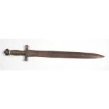 A French model 1831 Artillery Short Sword. 63cm overall length, blade length 48cm Condition Report