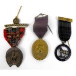 Three late 19th and early 20th century LV and BS Licensed Victuallers Medals.