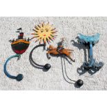 Automaton - a Sky Hook balance toy by Authentic Models - 'Panama Steamer (TM045)' - together with