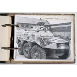 A 1st Bn Welsh Guards Northern Ireland photographic history album containing over 120 photographs