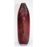 An Anthony Stern Art Glass vase, signed to base, 25.5cms (10ins) high.