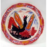 A Masons Ironstone Royal Academy of Arts Michael Rothenstein, limited edition butterfly bird