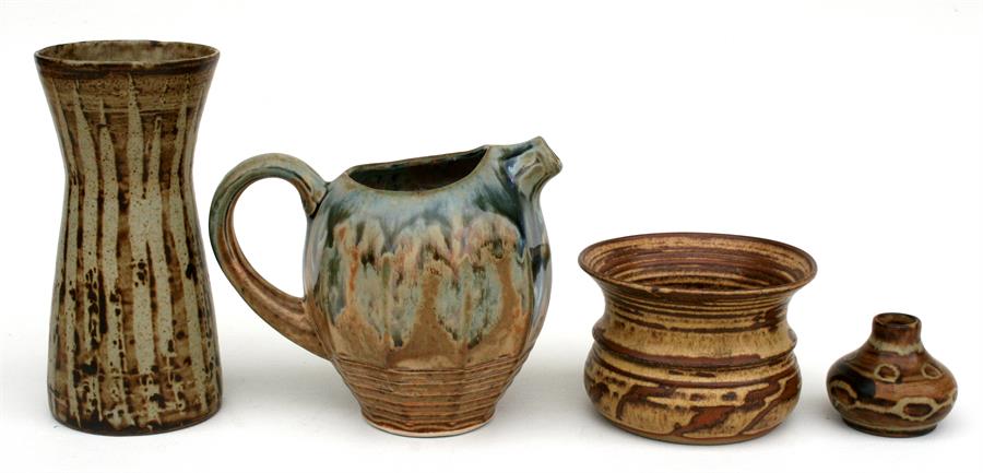 Six pieces of Studio Pottery. - Image 2 of 2