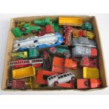 A quantity of Diecast vehicles to include Spot on, Corgi, and Dinky. ?