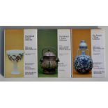 The Edward T Chow Collection, volumes 1-3, Ming and Qing Porcelain, Sotheby Parke Bernet (Hong Kong)
