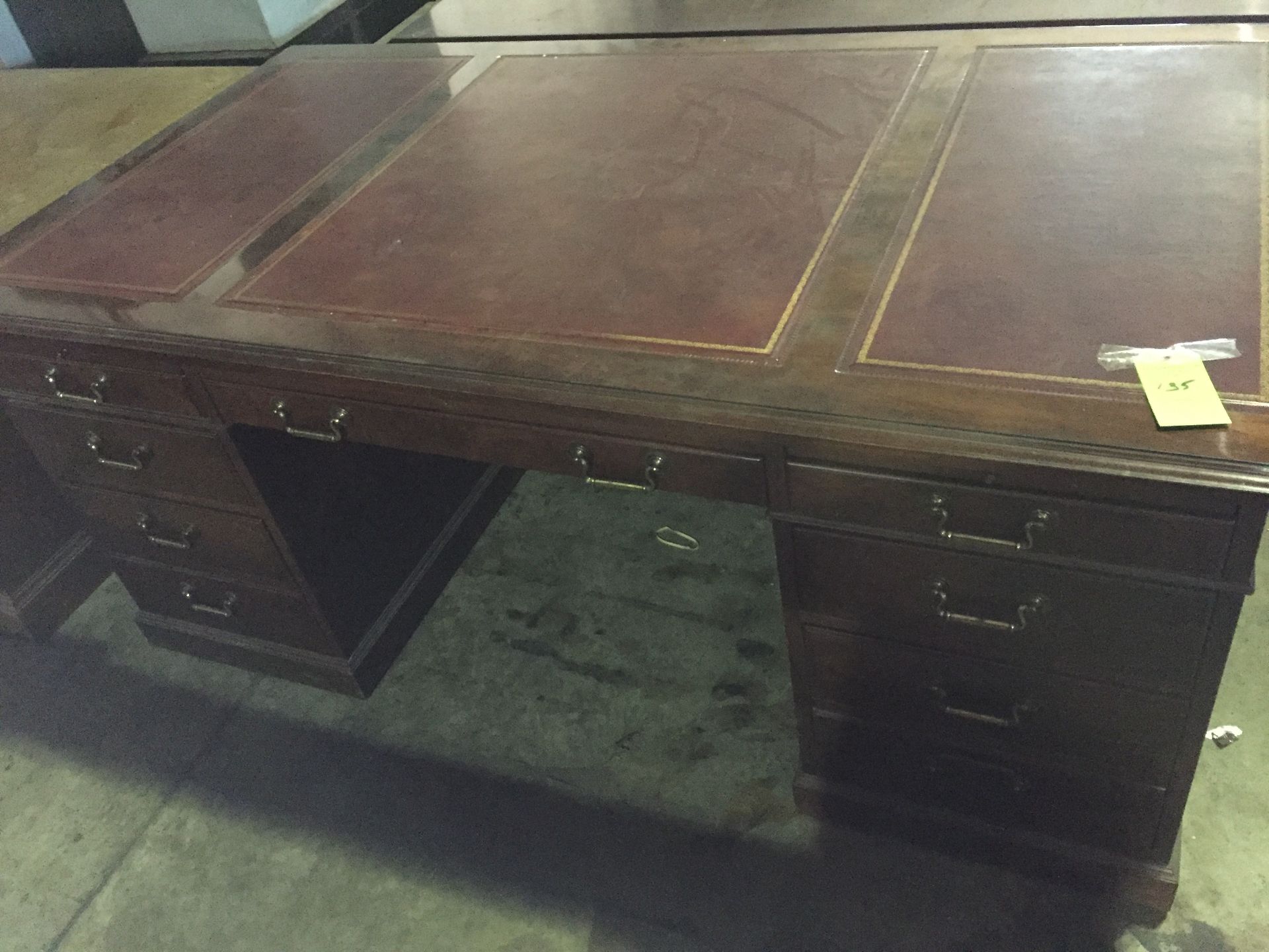 DESK W/ CREDENZA