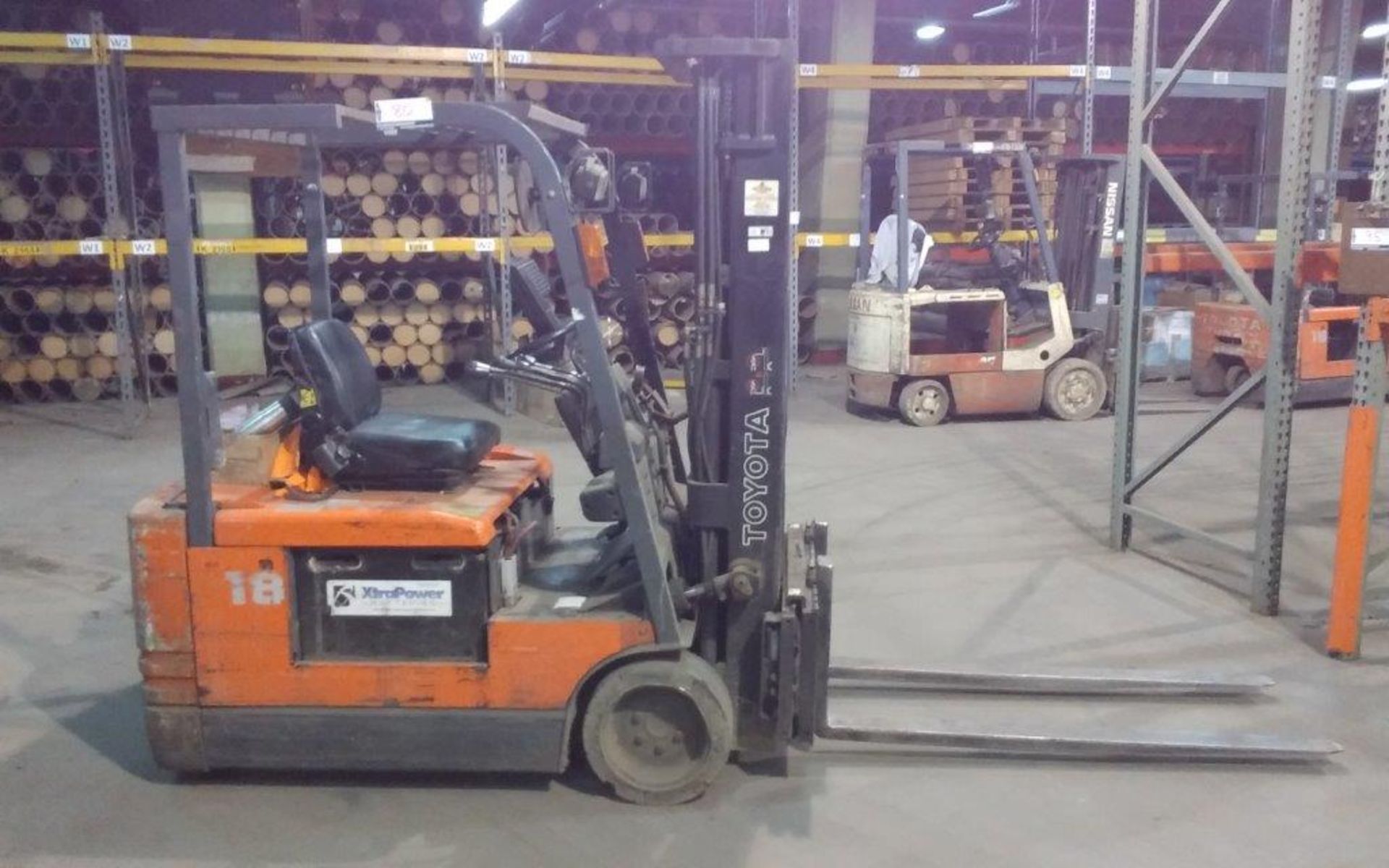 forklift/chariot élévateur -with charger TOYOTA 25RCF-02A 28300hours