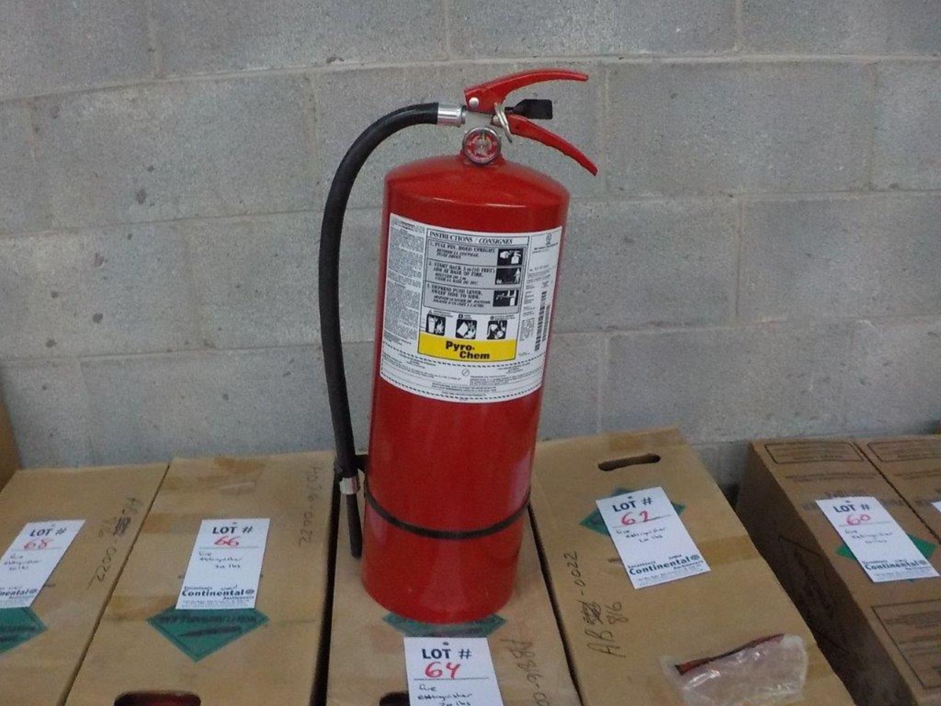 (N) extincteur - 20 lbs - fire extinguisher