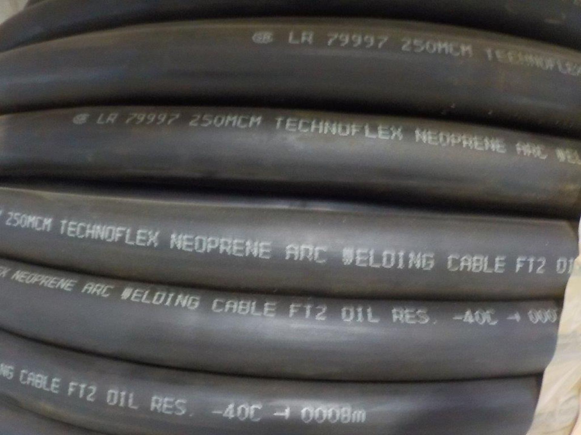 lot: wire / fils: arc welding cable, FT-2 (56') - Image 2 of 2