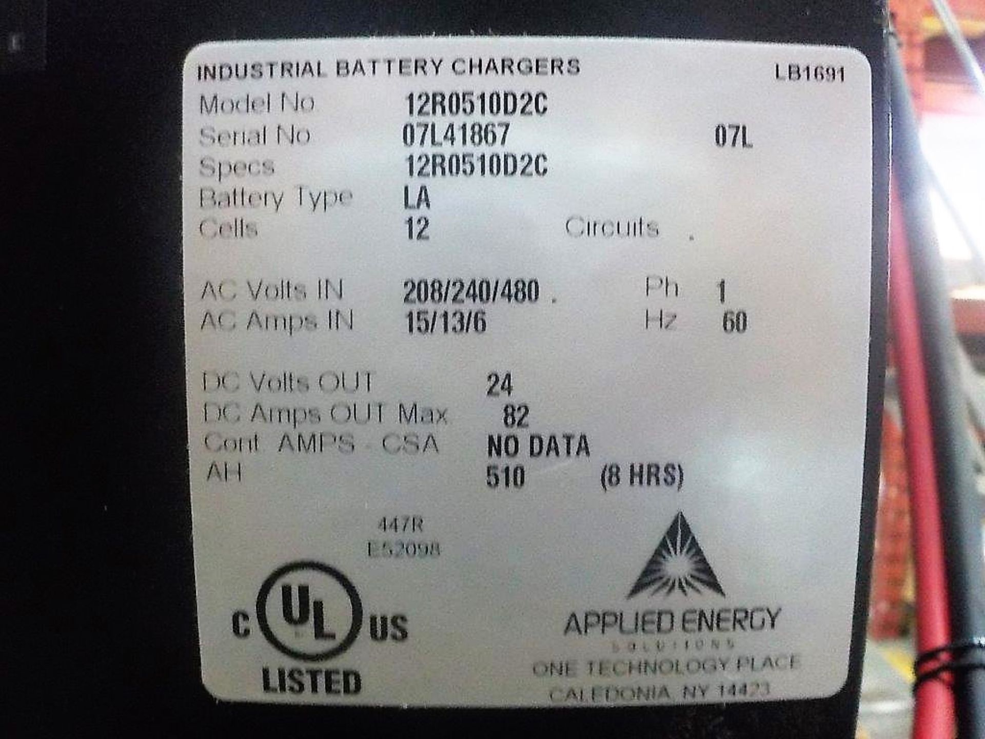 chargeur-batterie (détails via photos) / battery charger (details via photos) - Image 2 of 2