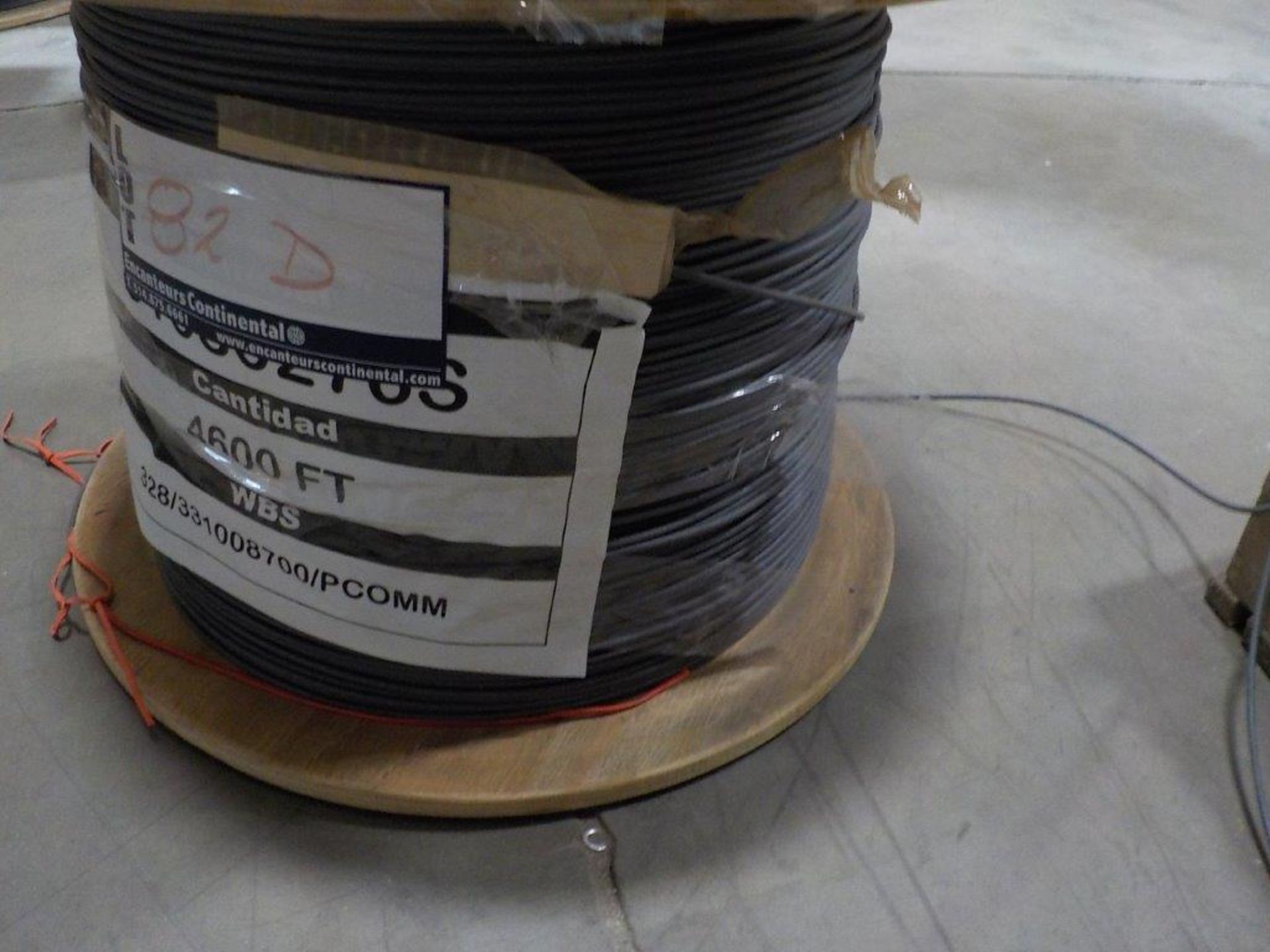 lot: wire / fils: # 12 AWG, 600V (4,600')