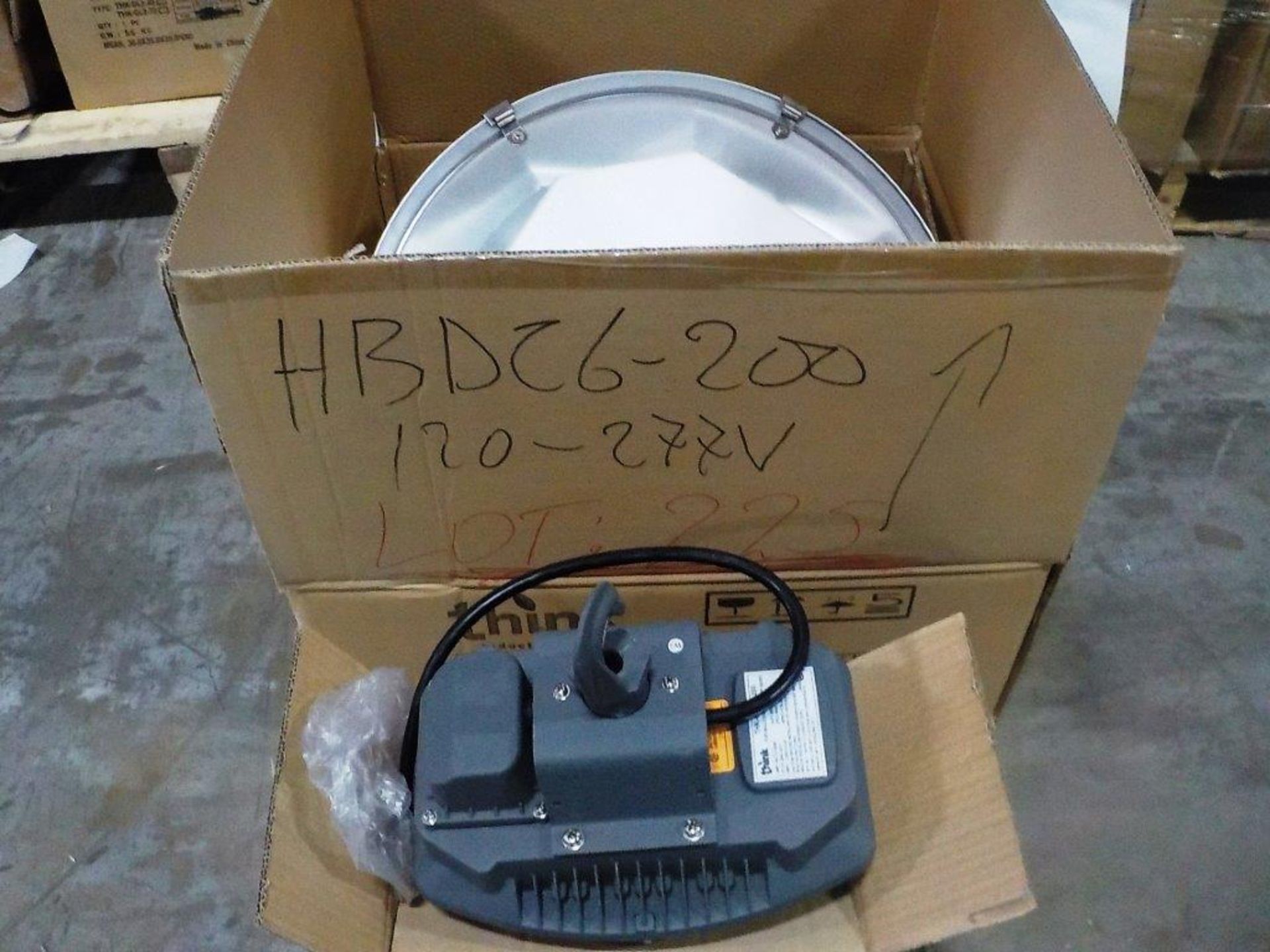 (set) fixture induction & ballast THINK # HBDC6-200-d / induction fixtures w/ ballast - Image 2 of 4