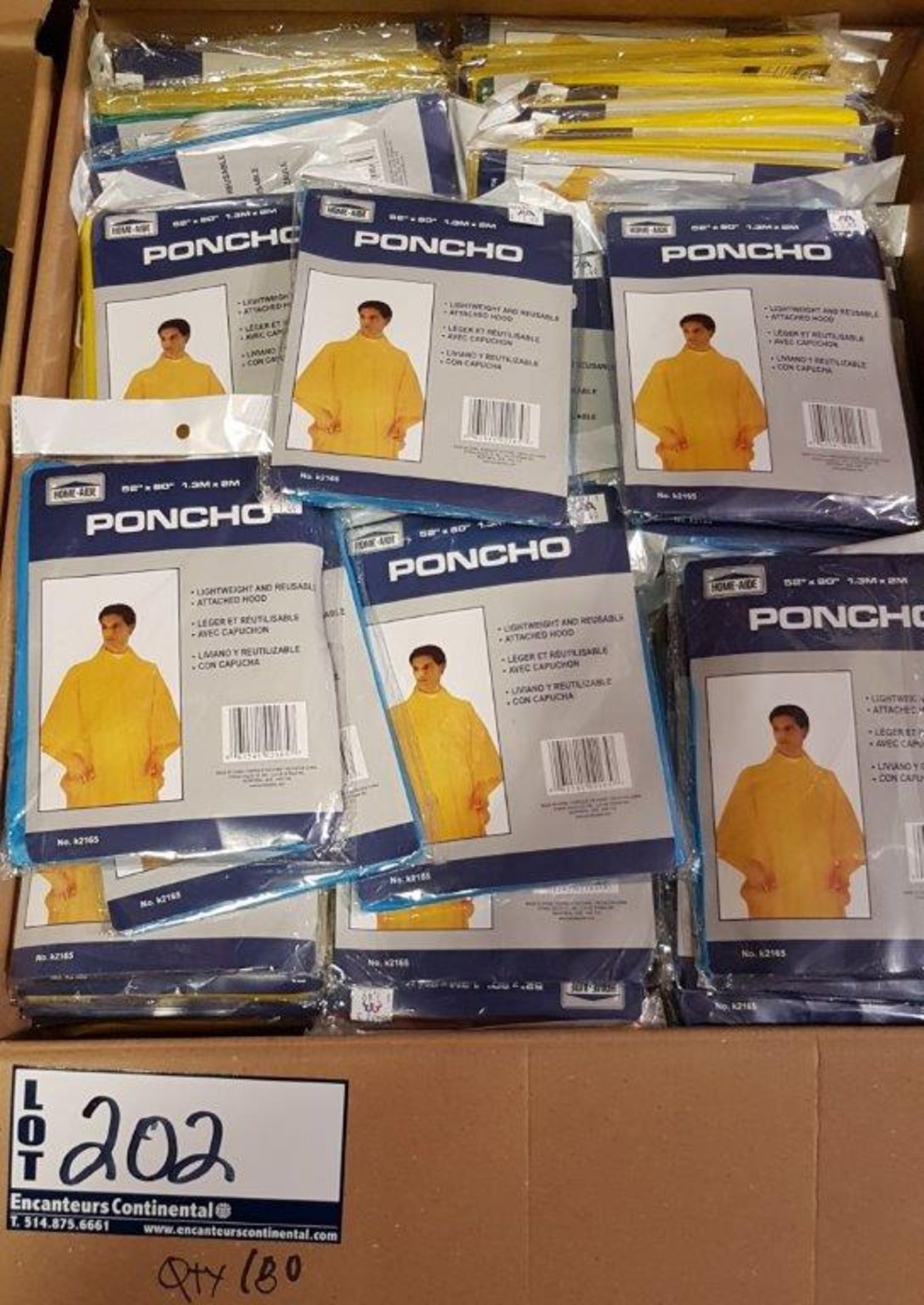 LOT: Rain Ponchos