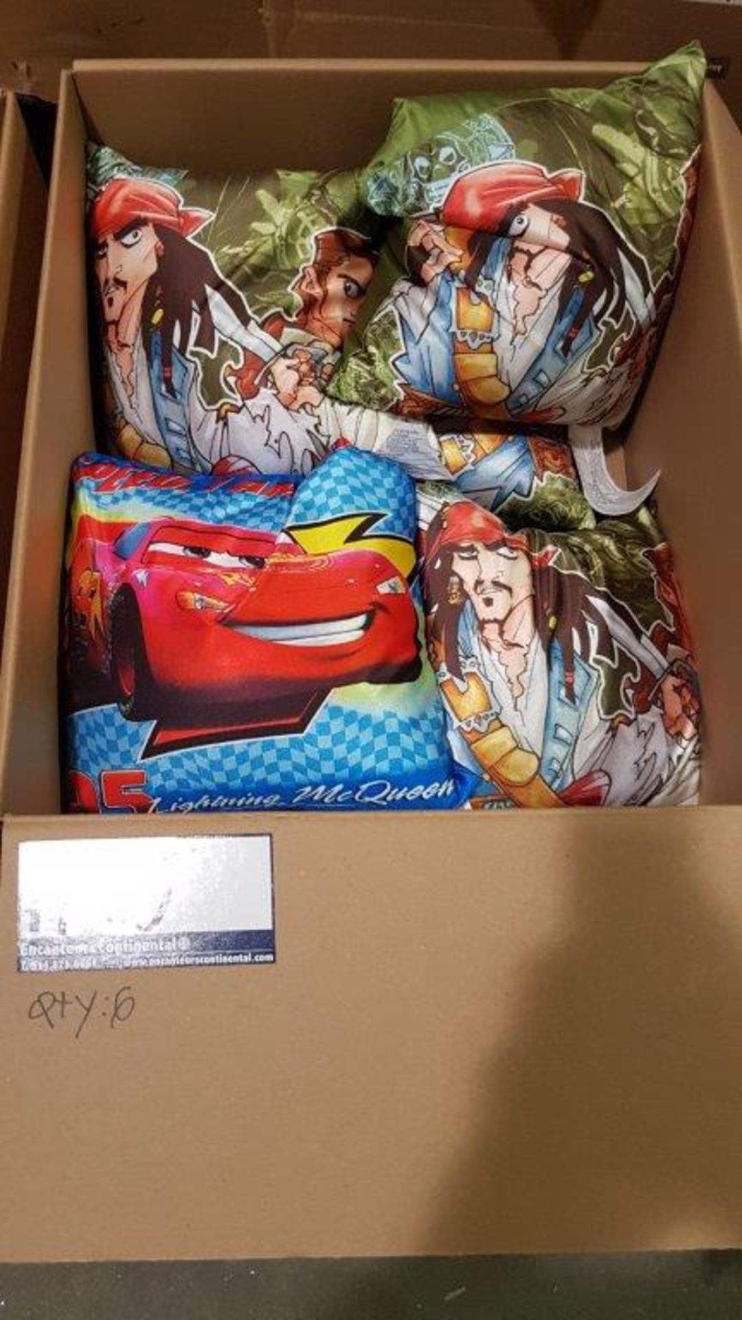 LOT: Assorted ''Disney'' Pillows