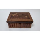 A 20th century inlaid Sorrento box in the form of books