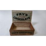 A Fry's Chocolate cream tablets advertising box