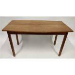A mid 20th century teak extending table Danish dining table possibly by Fristho