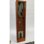 A 20th century postal electric clock in an oak case, model number 36 OAA 70/4 by Gent of Leicester