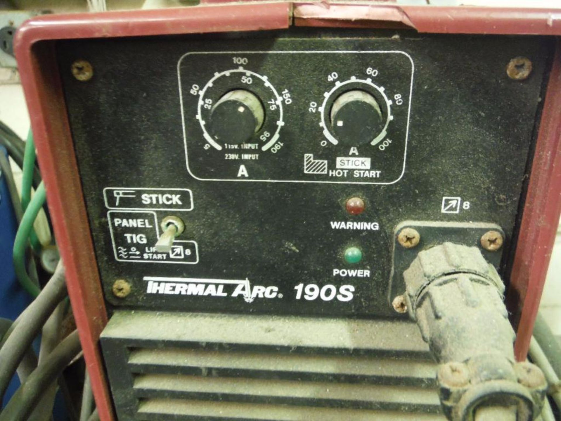 Thermal Arc DC inverter arc welder, Model 190S, 115/208/230 volt, on SS cart ** Rigging Fee: $25 ** - Image 2 of 4