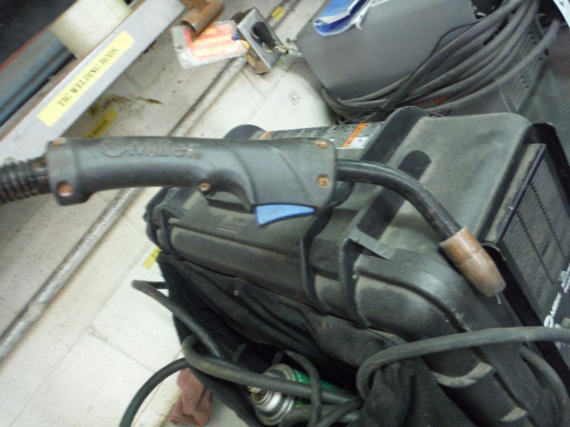 Millermatic passport plus wire feed welder, 115/230 volts ** Rigging Fee: $25 ** - Image 5 of 7