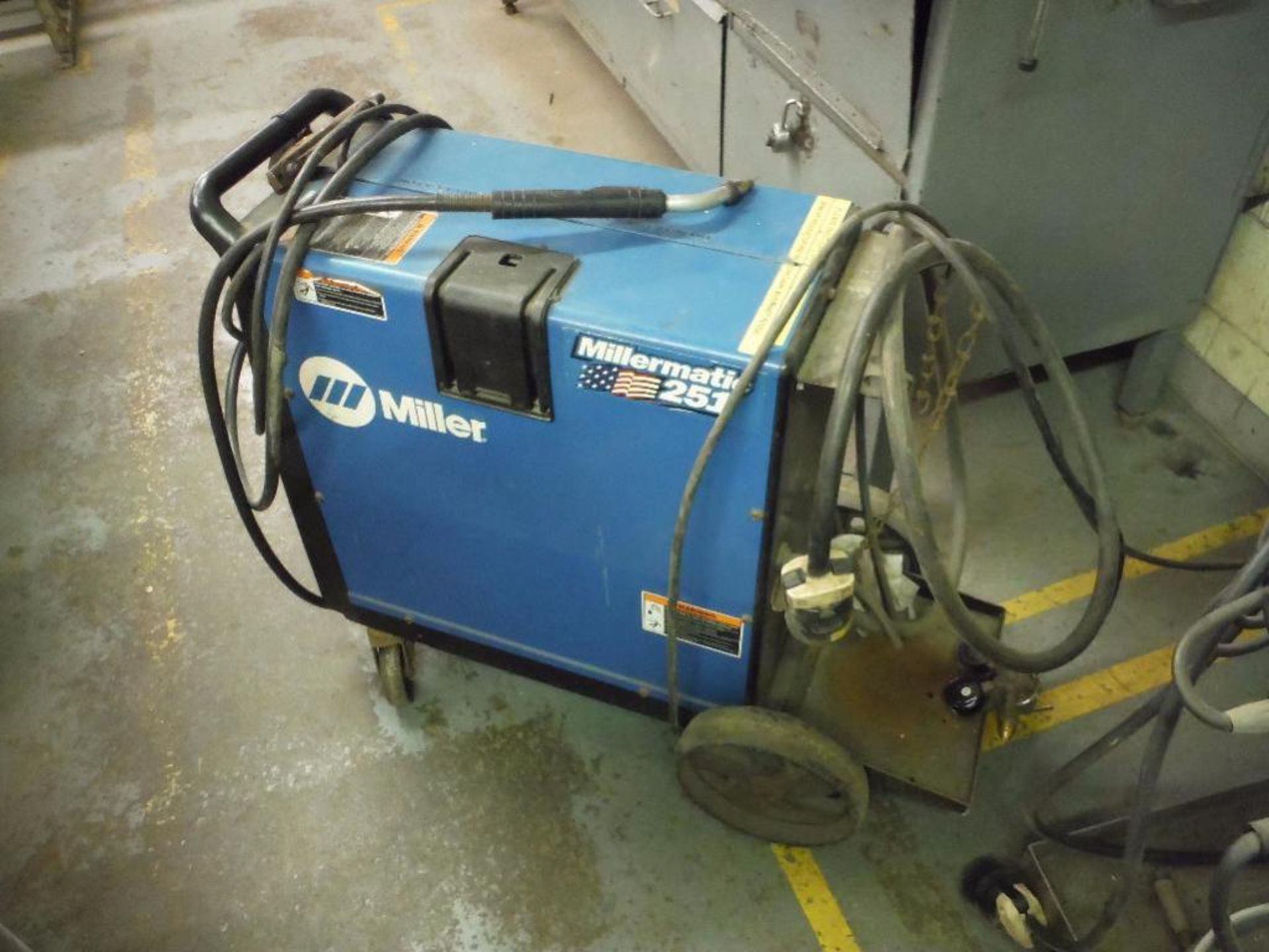 Millermatic 251 wire feed welder, SN LG360214B, 200/230 volt ** Rigging Fee: $50 ** - Image 2 of 7