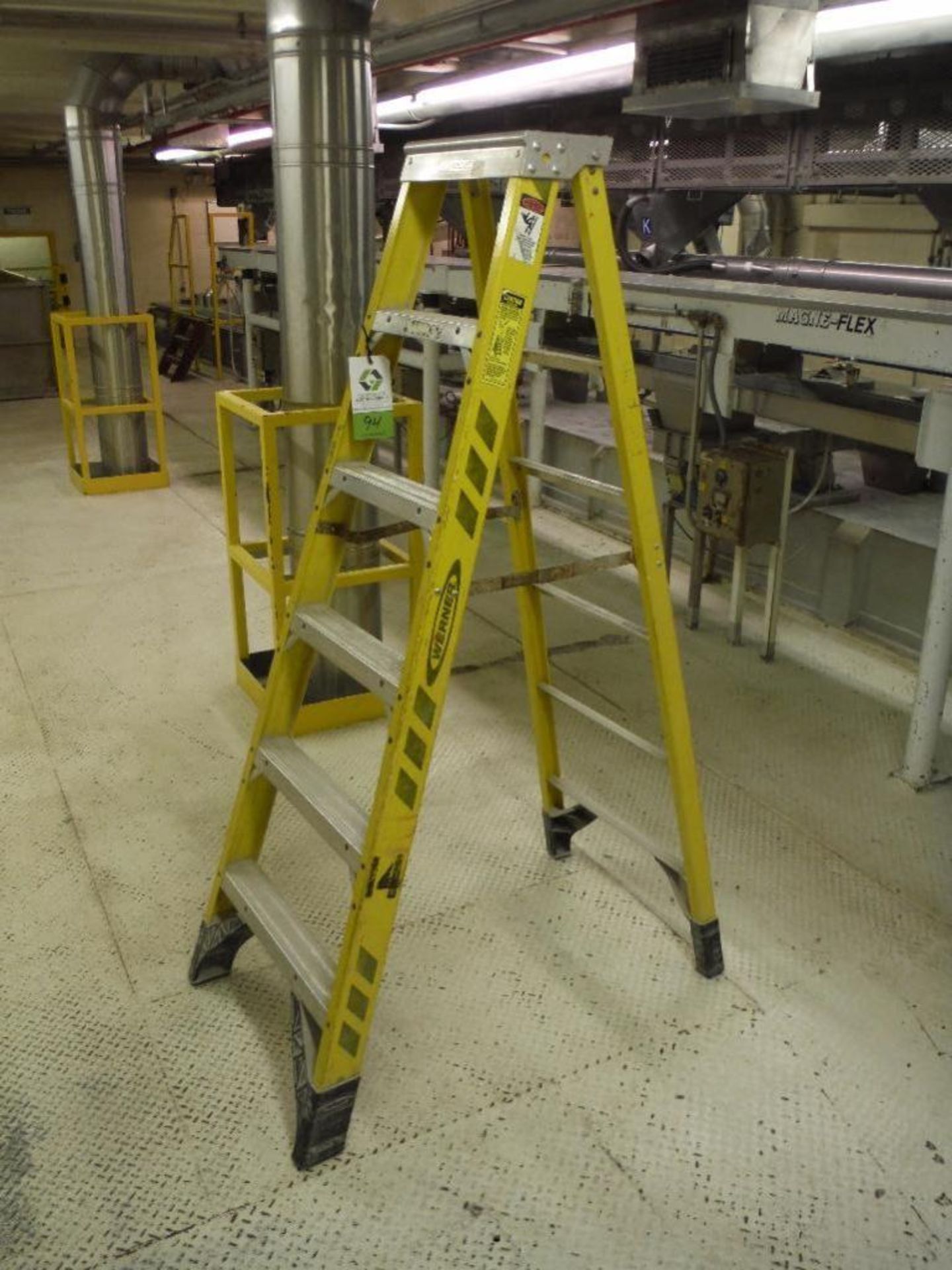Werner 6 ft. fiberglass step ladder ** Rigging Fee: $5 **
