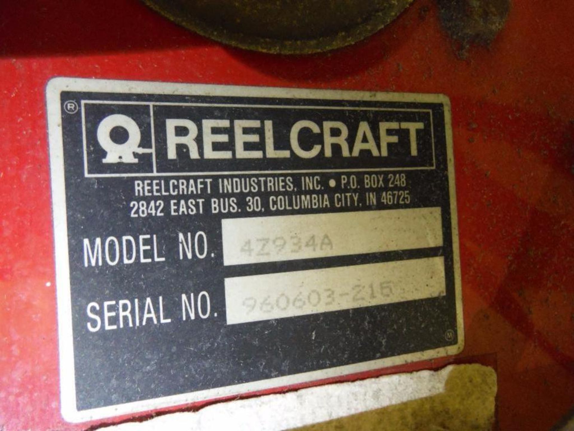 Reelcraft hand crank hose reel with hose (EACH) ** Rigging Fee: $15 ** - Image 4 of 6