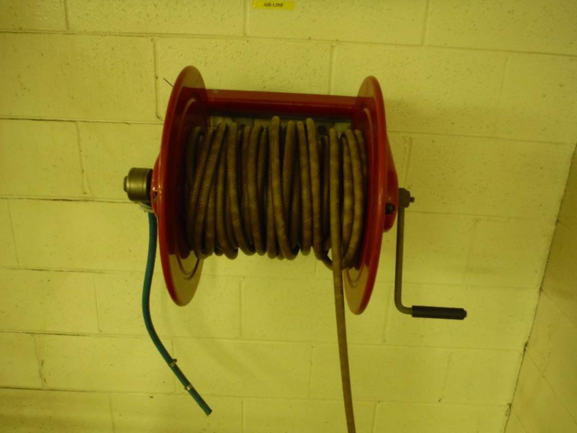 Reelcraft hand crank hose reel with hose (EACH) ** Rigging Fee: $15 ** - Image 6 of 6
