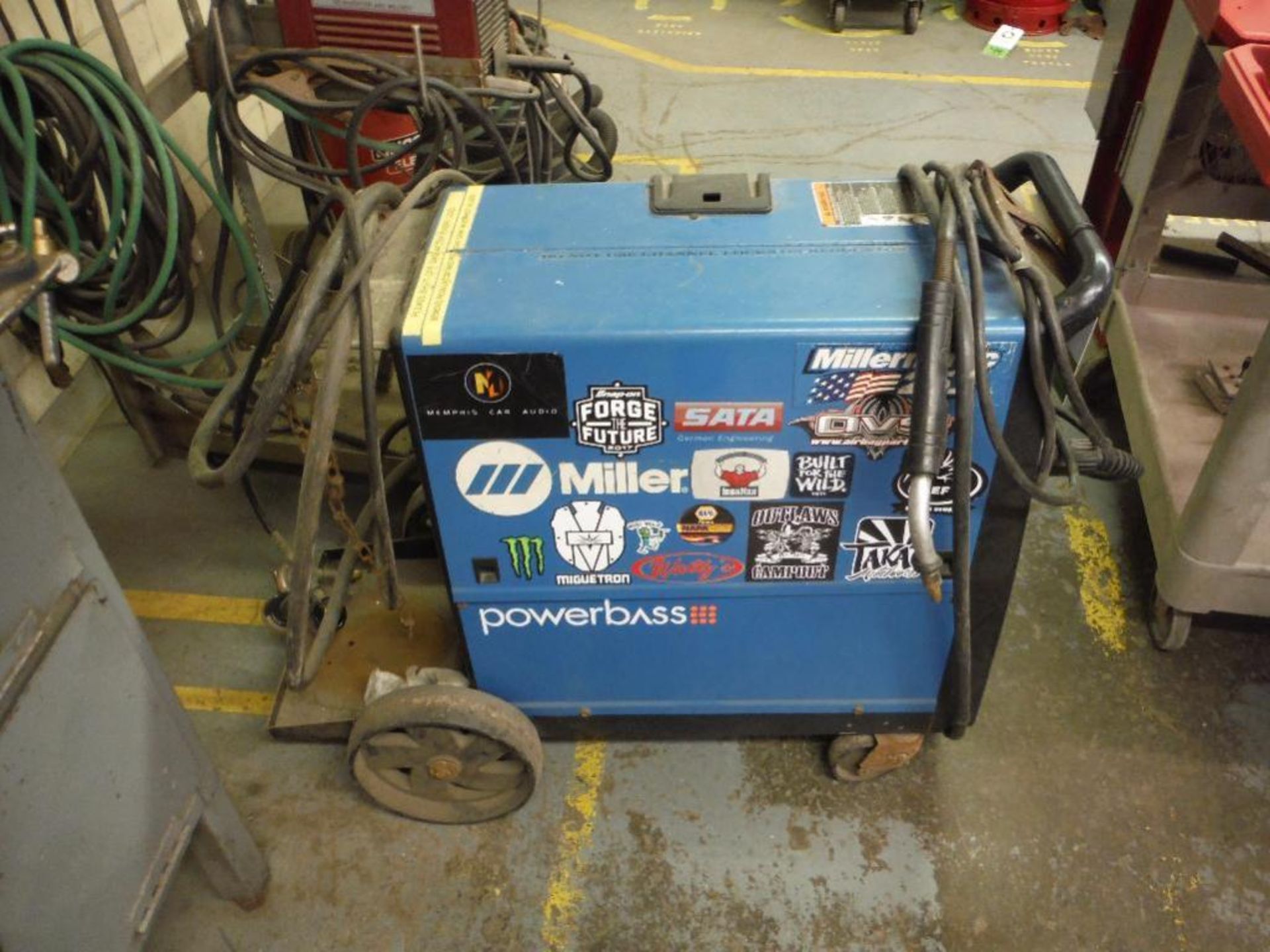 Millermatic 251 wire feed welder, SN LG360214B, 200/230 volt ** Rigging Fee: $50 ** - Image 3 of 7