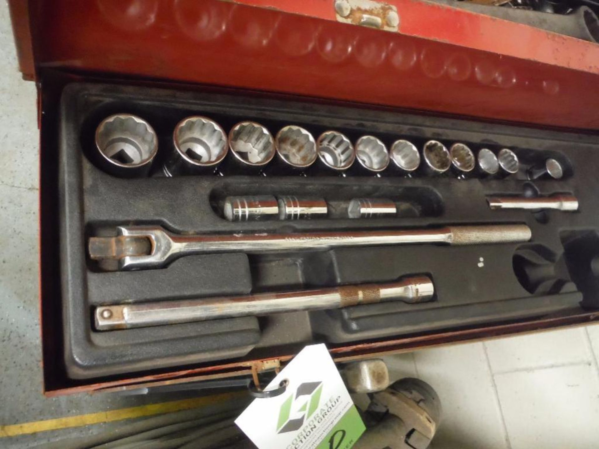 Proto socket set, 1/2 in. drive ** Rigging Fee: $5 ** - Image 2 of 3