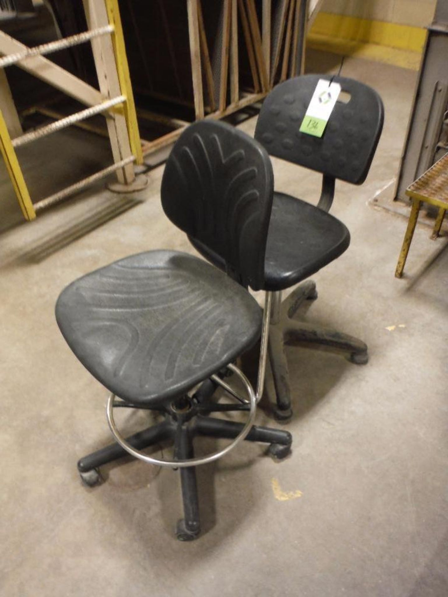 (2) production stools ** Rigging Fee: $10 ** - Image 2 of 2