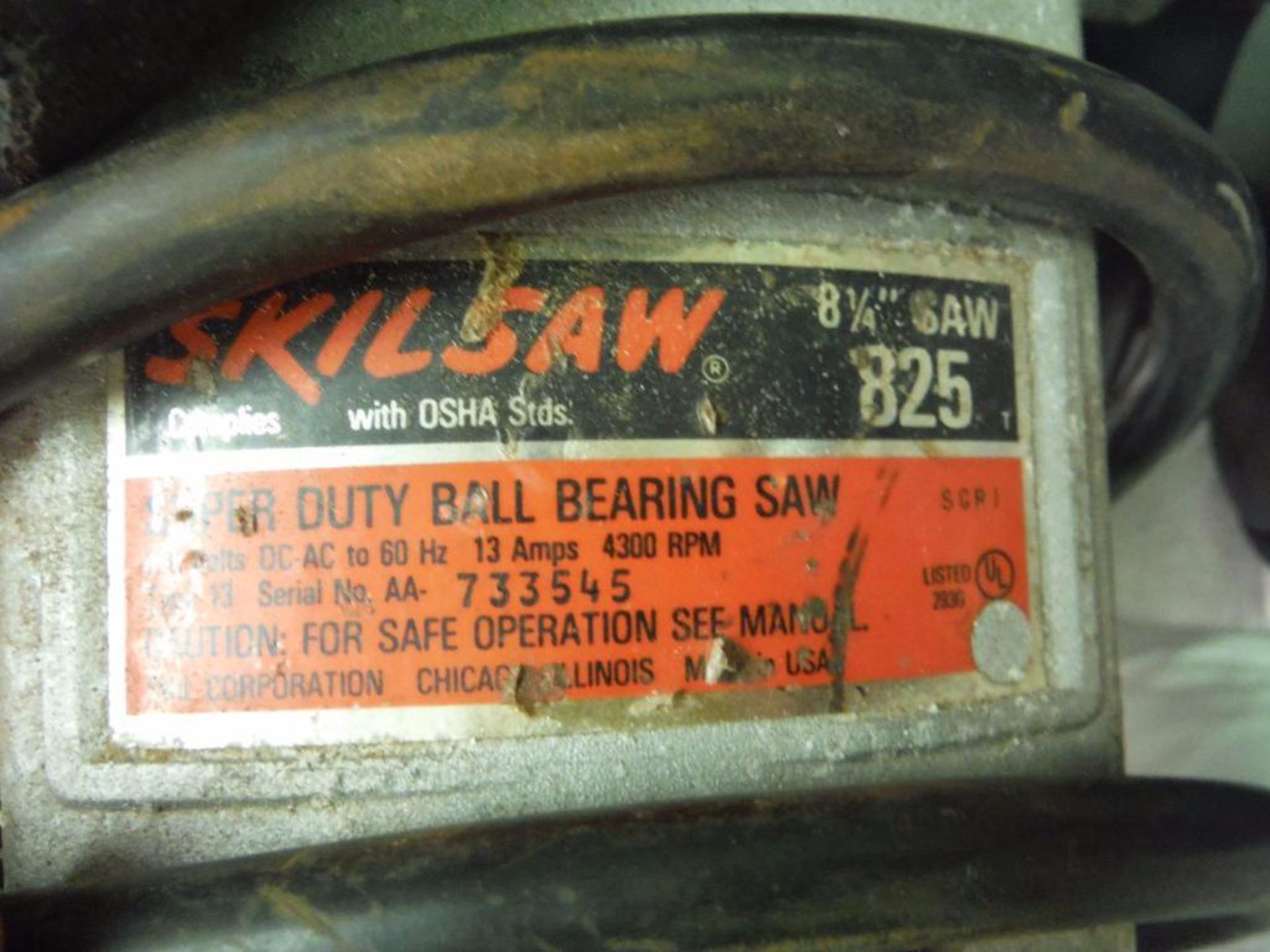 Skill saw 8.25 in. super duty ball bearing saw, Black and Decker heavy duty 7 in. automotive - Image 3 of 6