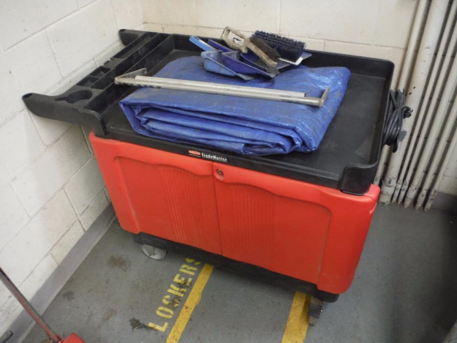 (2) Rubbermaid carts and contents ** Rigging Fee: $10 ** - Image 4 of 4