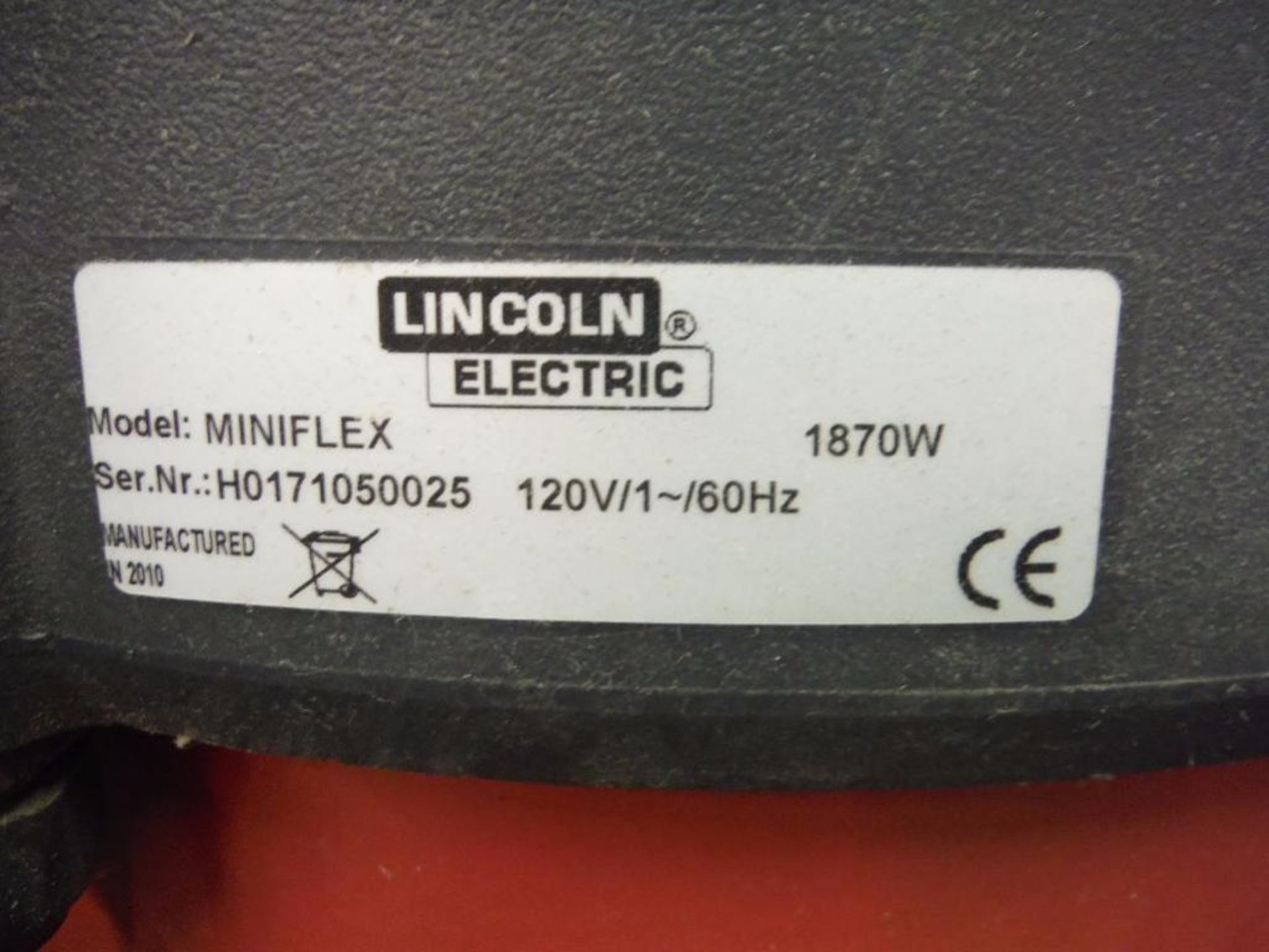 Lincoln electric miniflex fumes filter ** Rigging Fee: $15 ** - Image 3 of 4