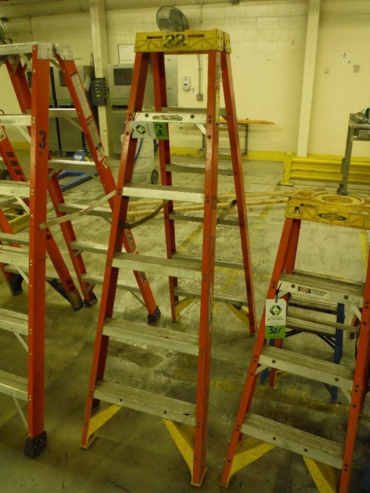 Werner 6 ft. fiberglass step ladder ** Rigging Fee: $10 **