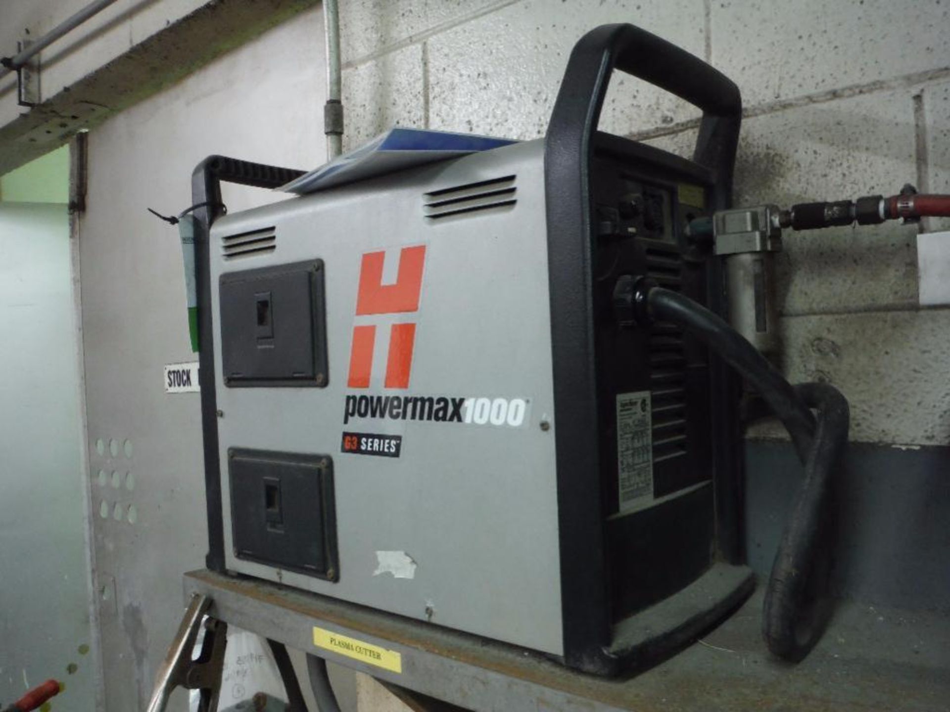 Hypotherm powermax1000 plasma cutter ** Rigging Fee: $15 ** - Image 2 of 7