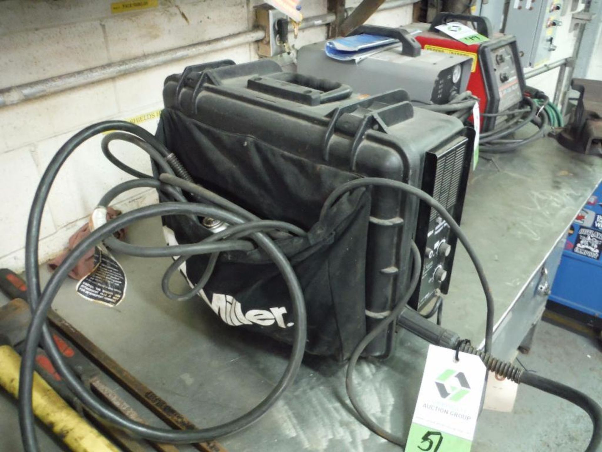 Millermatic passport plus wire feed welder, 115/230 volts ** Rigging Fee: $25 ** - Image 2 of 7